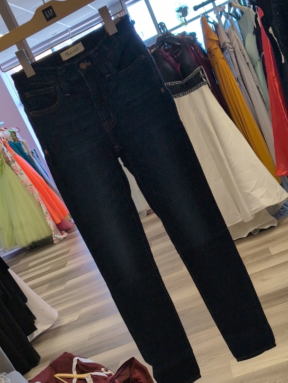 Madewell Women's Skinny Jeans in Dark Indigo